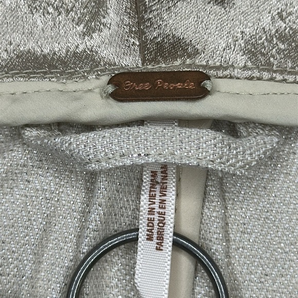 Free People Starshine Quarter Zip Jacket in Ivory Combo XS - Picture 11 of 15